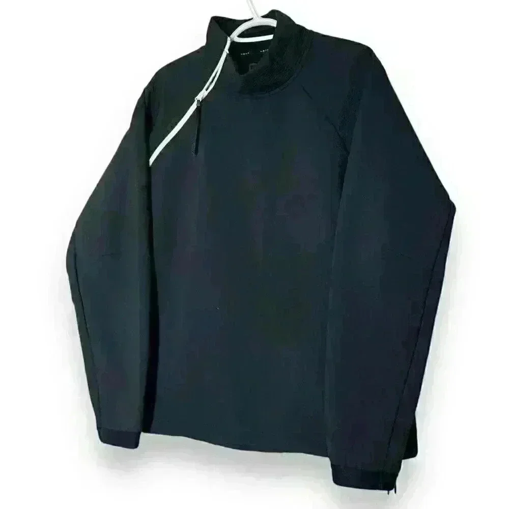 Nike Sportswear Tech Pack Anthracite 1/4 Zip Pullover Fashion Men’s Medium Navy - Picture 1 of 14